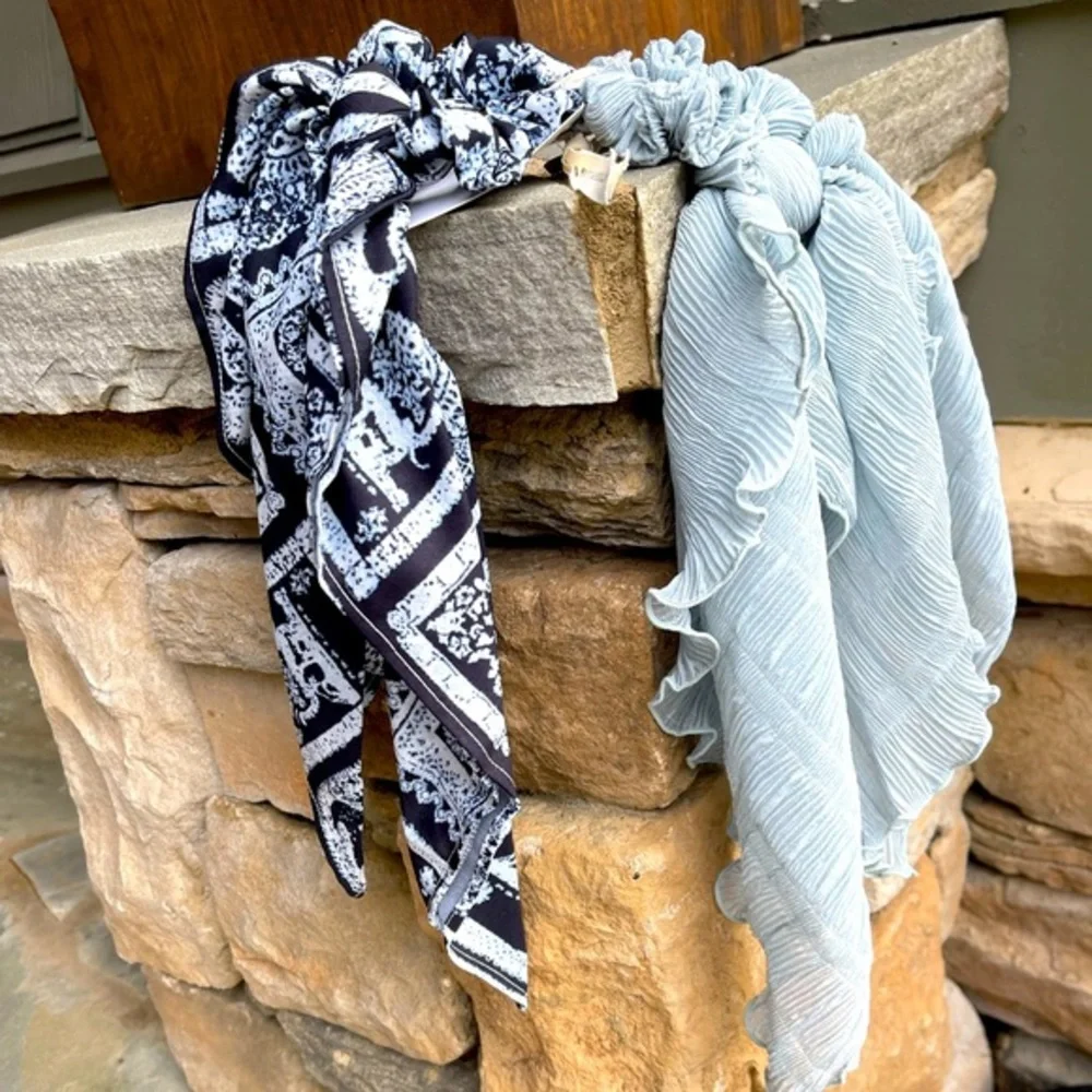 Boho Hair Scarf Set